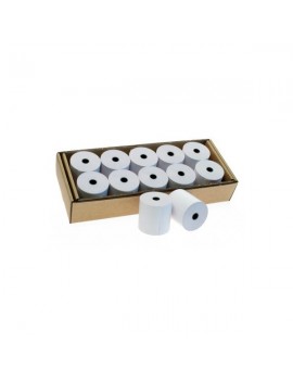 Rouleaux de papier thermique 80 mm pour imprimante ticket de caisse standard.