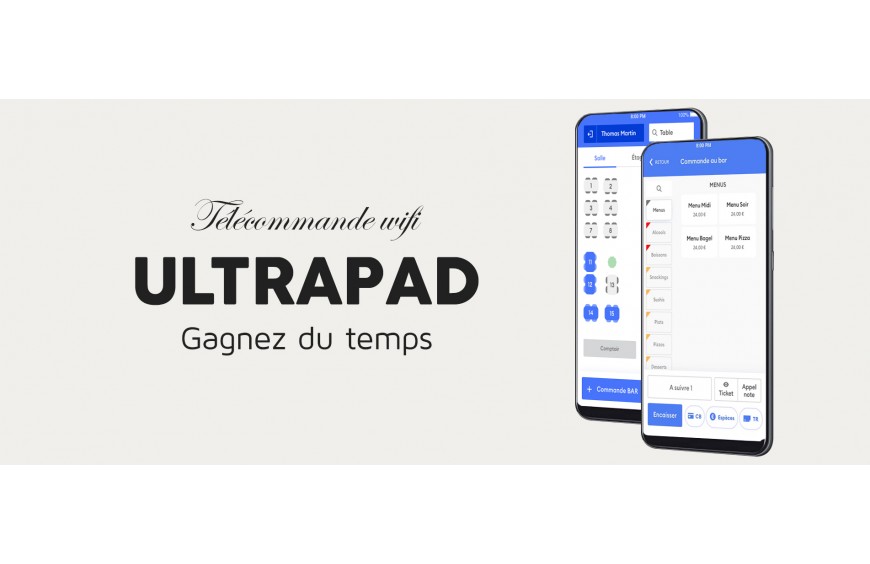 UltraPad - Télécommande wifi version 2020
